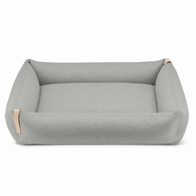 MOE Grey Luxury Dog Bed by Labbvenn