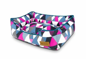 Mosaic Soda Pop Lounge Dog Bed by P.L.A.Y