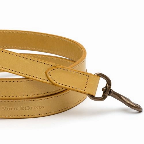 Mustard Full Leather Lead