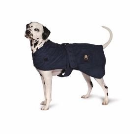 Navy Blue Dog Robe by Danish Design