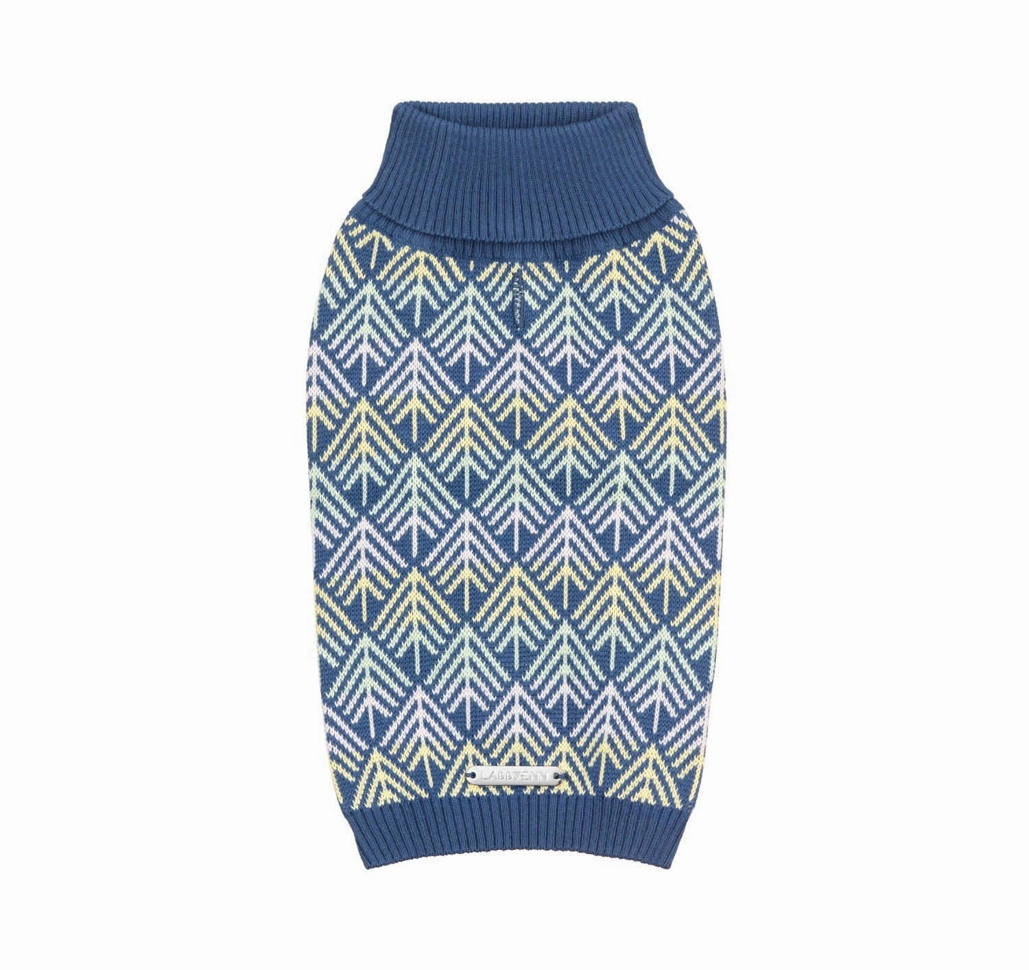 Navy Blue Stripe PULLO Dog Jumper by Labbvenn