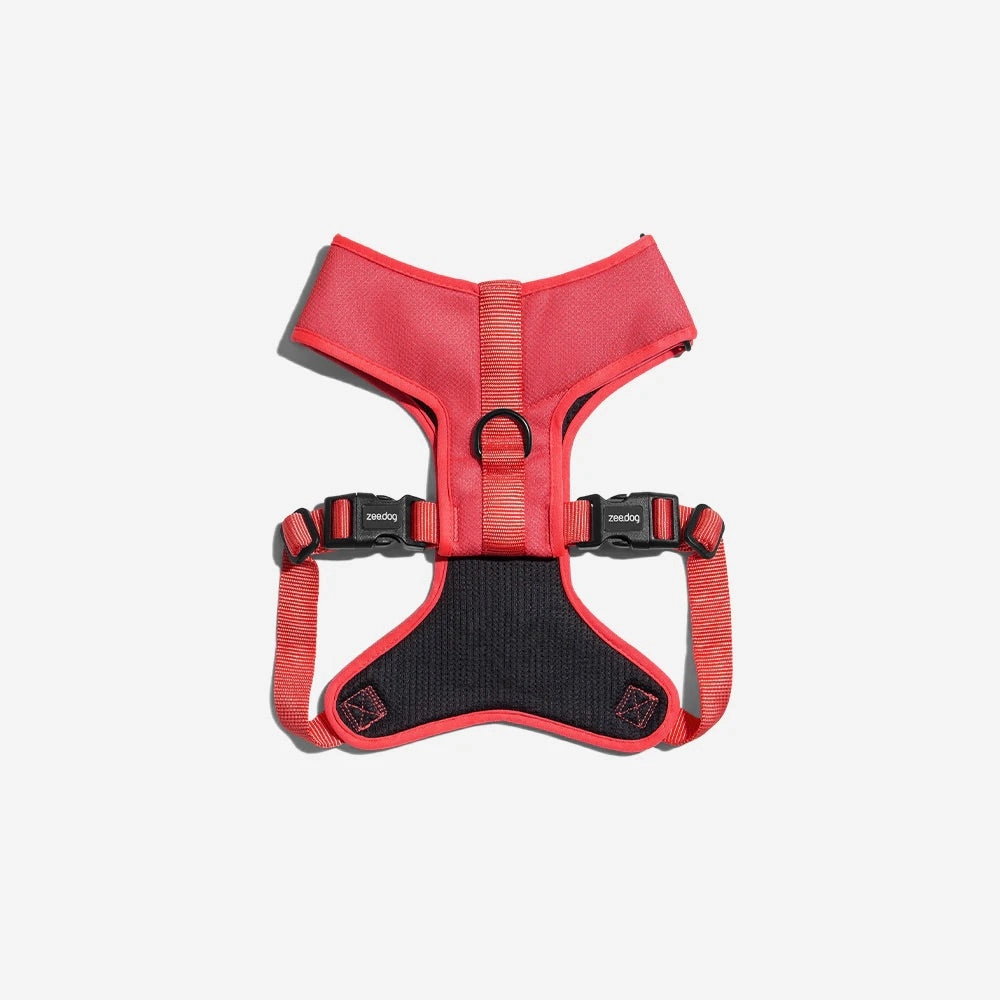 Neon Coral Air Mesh Harness