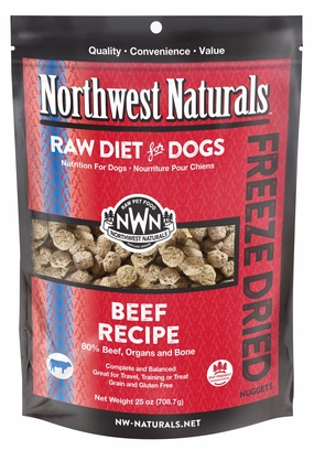 Northwest Naturals Freeze-Dried Beef Nuggets 25oz