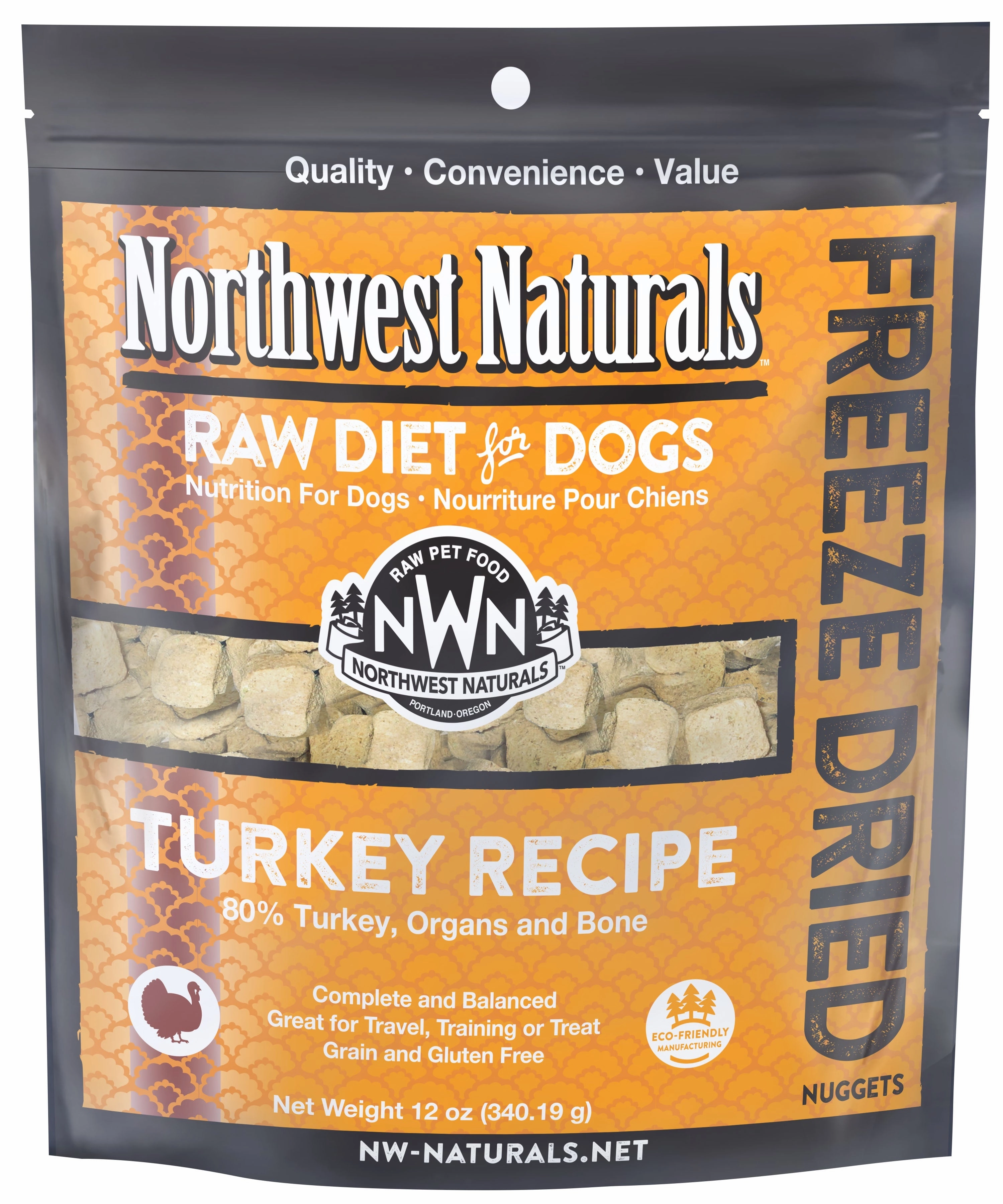Northwest Naturals Freeze-Dried Turkey Nuggets 12oz