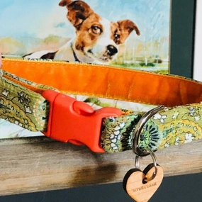 Nutley Corduroy Designer Dog Collar