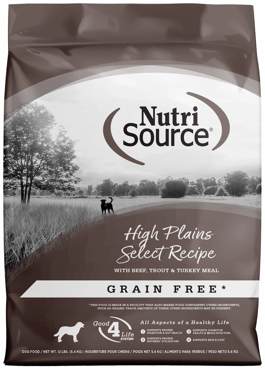 NutriSource Grain Free High Plains Select 12lbs