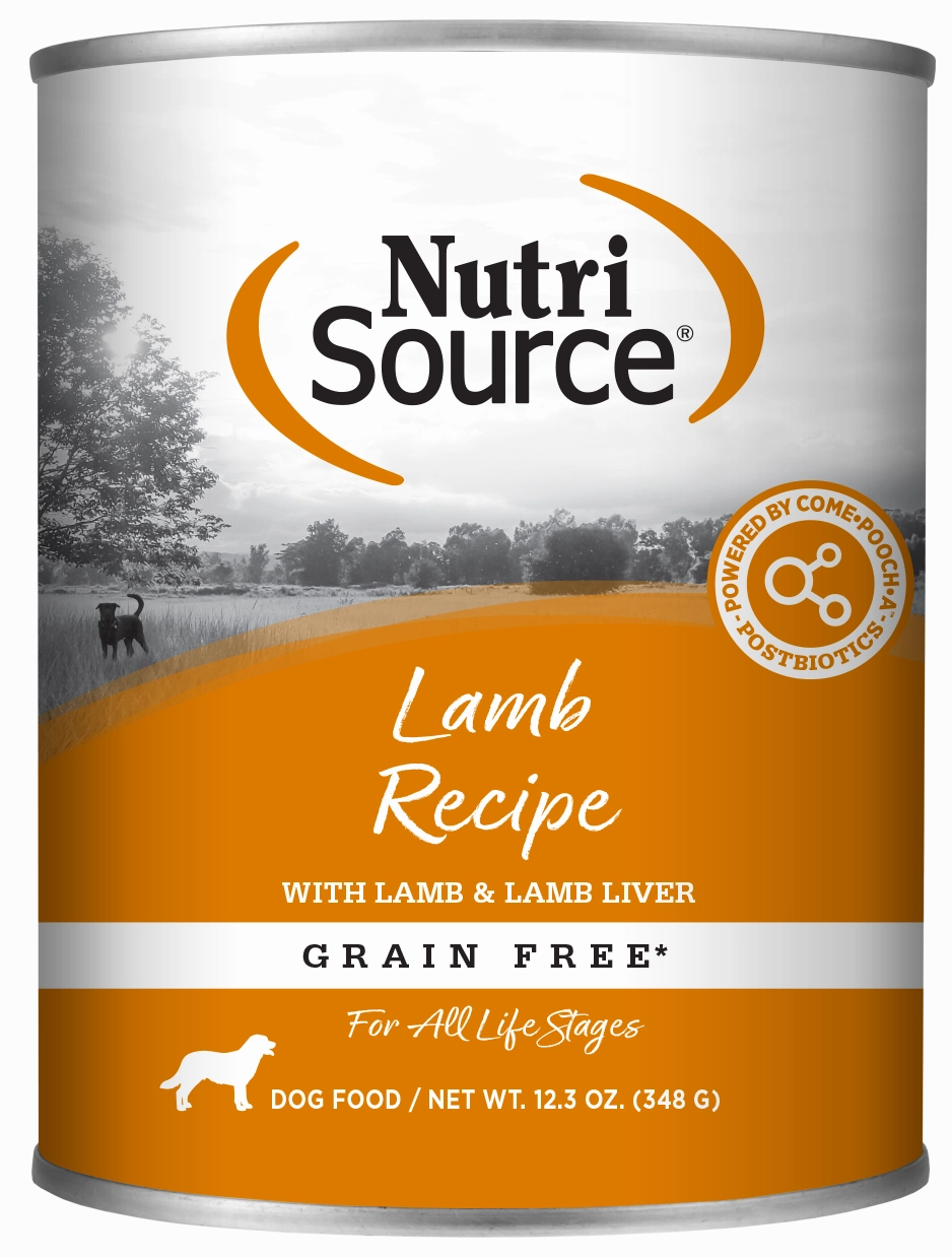 NutriSource Grain-Free Lamb Wet Dog Food 13oz