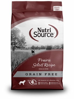 NutriSource Grain Free Prairie Select 26lb