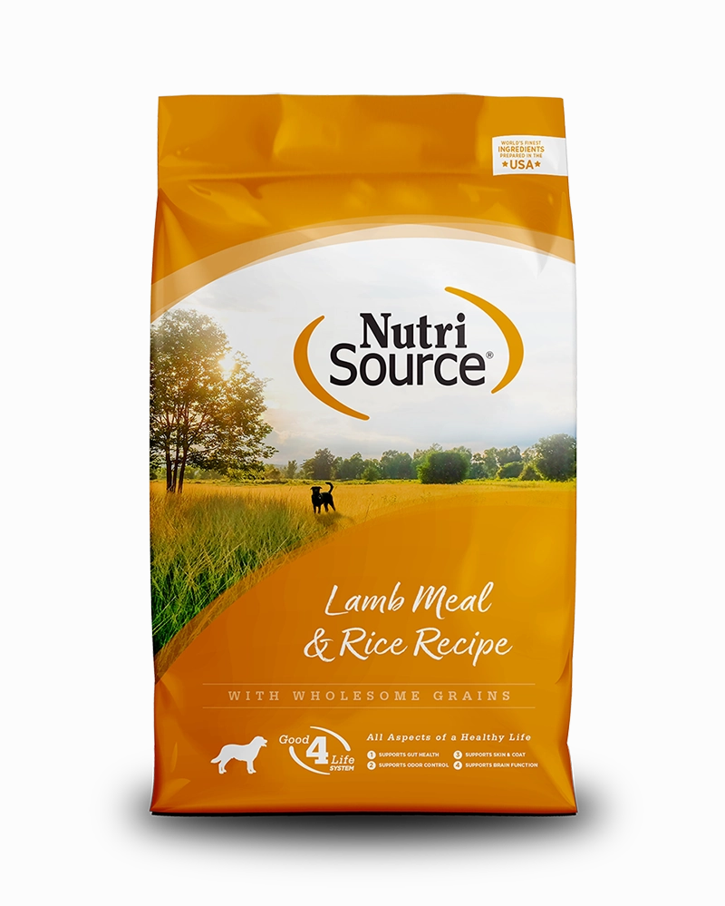 NutriSource Lamb & Rice Dry Dog Food 26lb