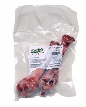 OC Raw Frozen Lamb Boney Bones .5lb