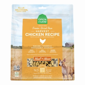 Open Farm Freeze-Dried Raw Harvest Chicken Dog Food