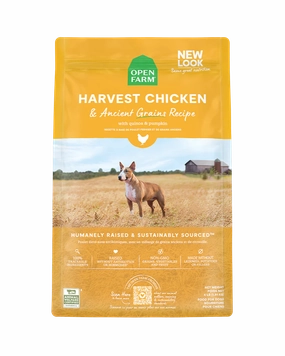 Open Farm Harvest Chicken & Ancient Grains Dry Dog Food 22lb