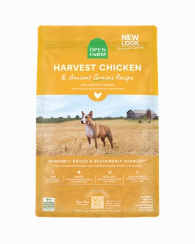 Open Farm Harvest Chicken & Ancient Grains Dry Dog Food 4lb