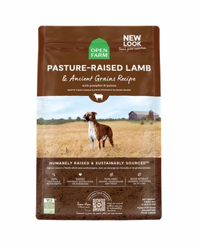 Open Farm Pasture-Raised Lamb & Ancient Grains Dry Dog Food 22lb
