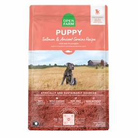 Open Farm Puppy Ancient Grains Salmon Dry Dog Food 22lb