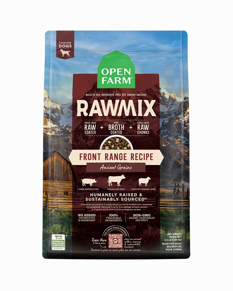 Open Farm RawMix Front Range Ancient Grains Dry Dog Food 3.5lb