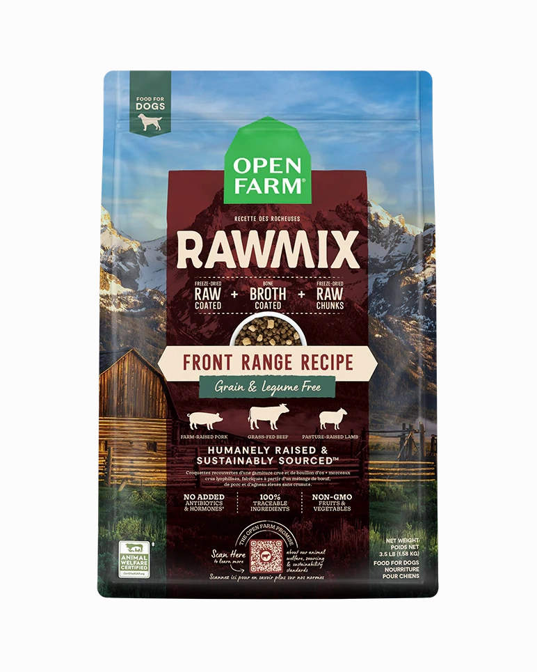 Open Farm RawMix Front Range Grain-Free Dry Dog Food 3.5lb