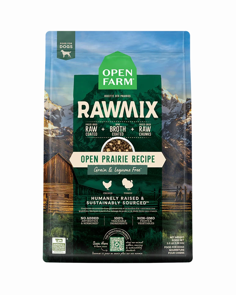 Open Farm RawMix Open Prairie Grain-Free Dry Dog Food 20lb