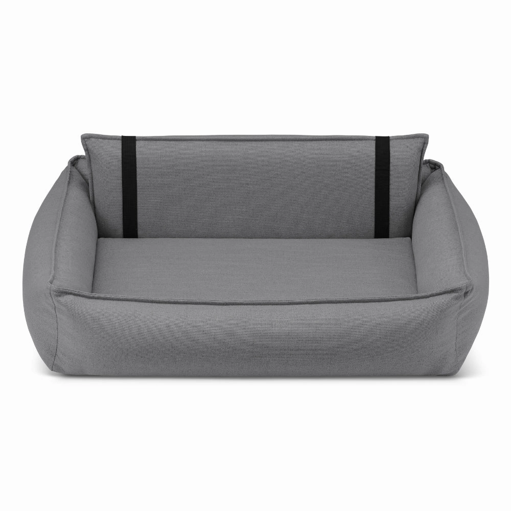 Orteo Dark Grey Luxury Orthopaedic Dog Bed by Labbvenn