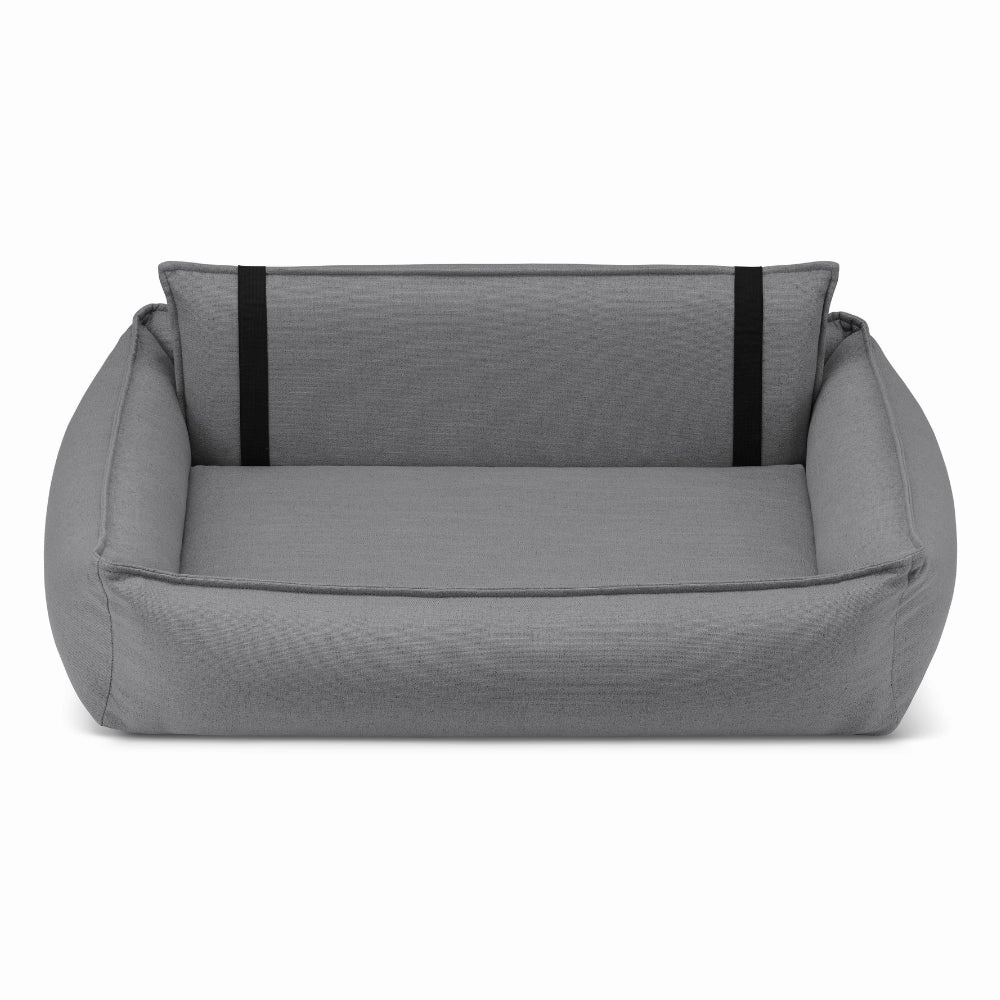 Orteo Dark Grey Luxury Orthopaedic Dog Bed by Labbvenn