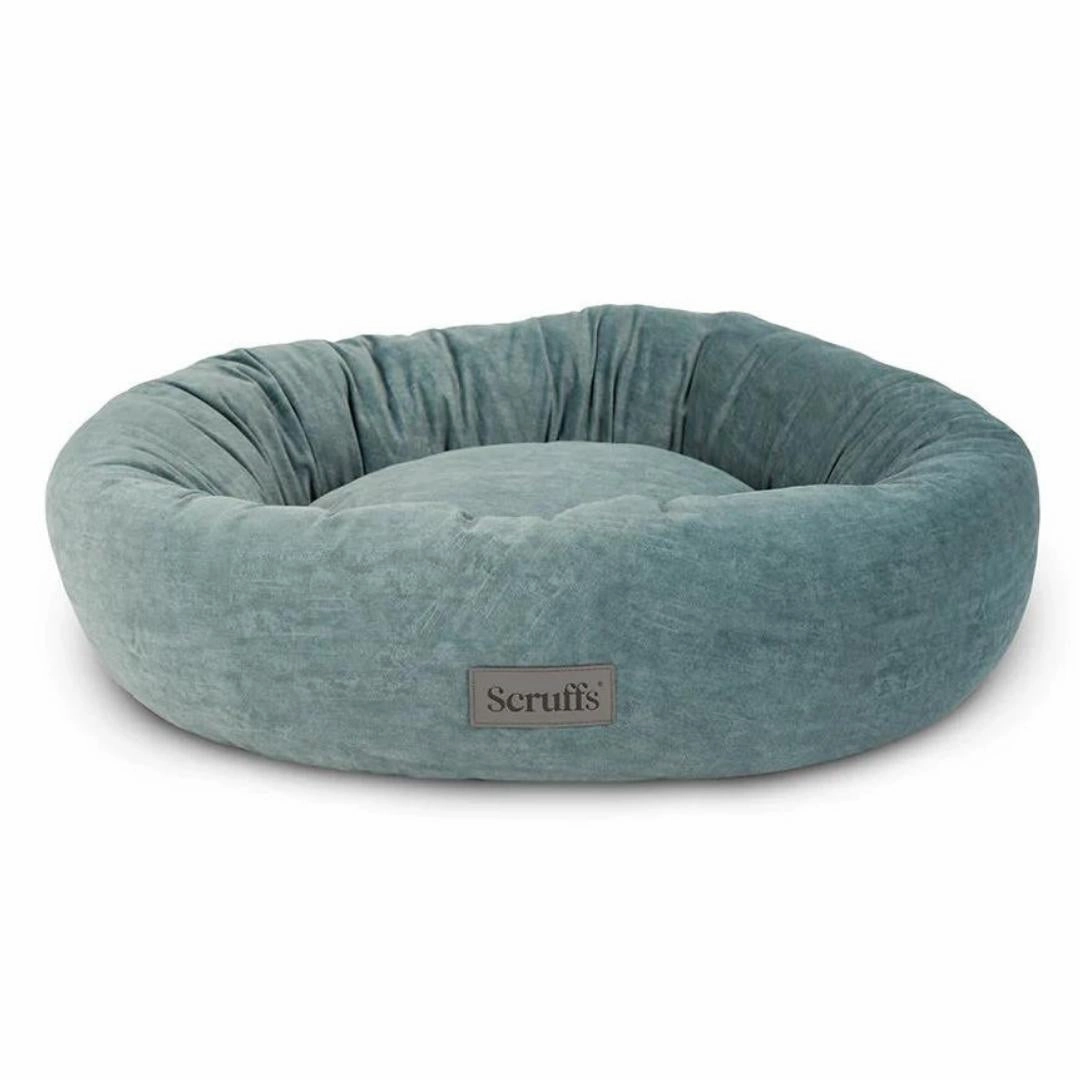 Oslo Ring Donut Dog Bed - Lake Teal