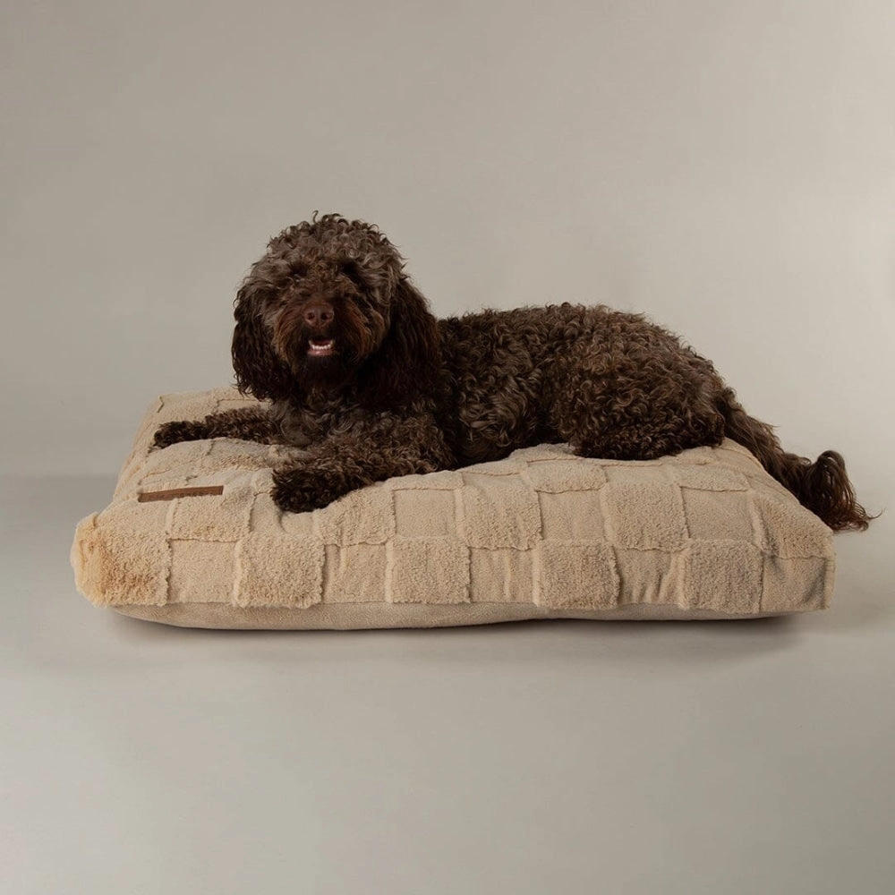 Oxford Orthopaedic Memory Foam Dog Mattress - Tan