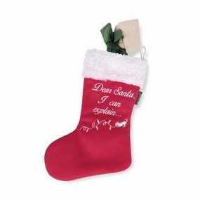 P.L.A.Y Merry Woofmas Good Dog Stocking Christmas Dog Toy