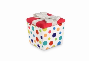 P.L.A.Y Party Time Pawfect Present Plush Dog Toy