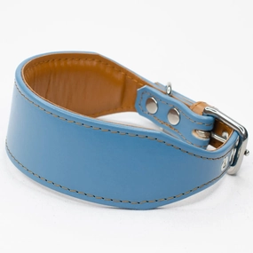 Padded Leather Whippet Collar by Petiquette