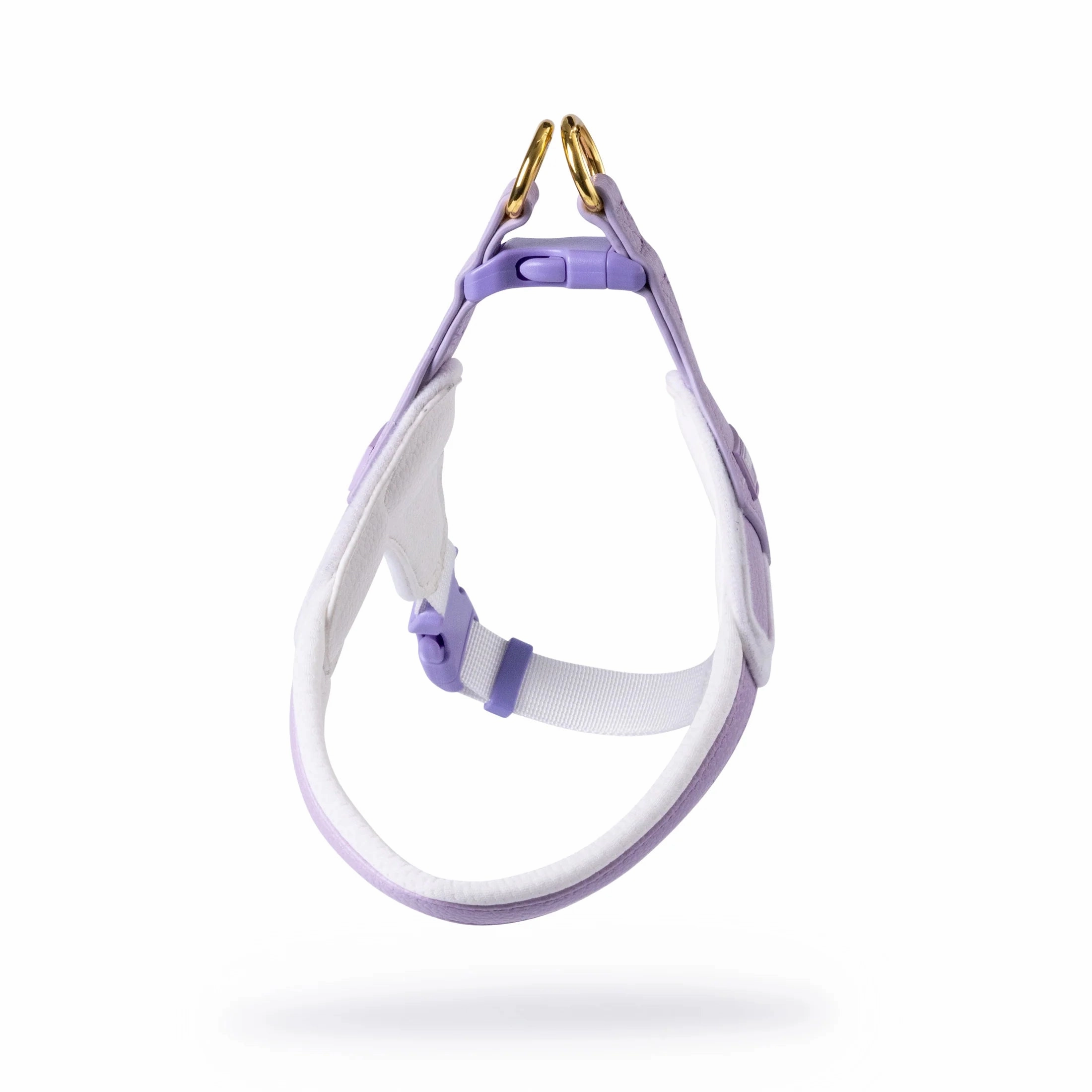 Pastel Purple Vegan Leather Harness, Dog Collar, Lead and Poo Bag Holder Complete Set