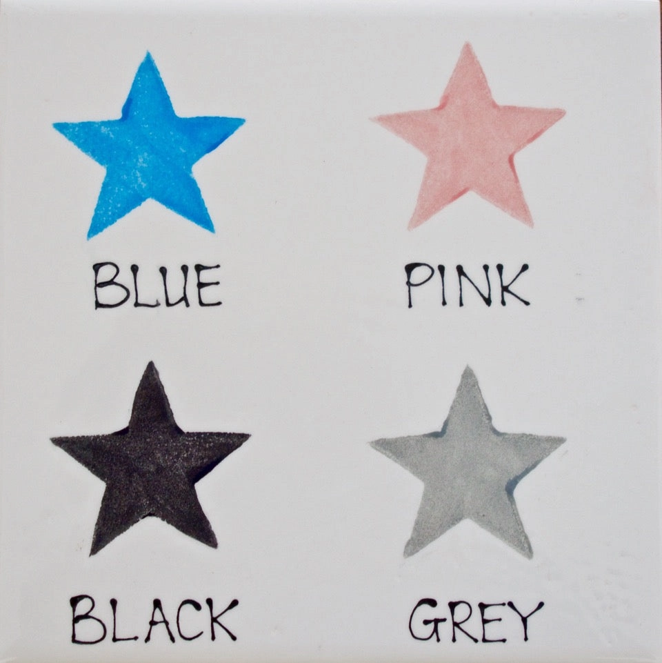 Personalised Dog Bowls And Treat Jar Set In Star Design