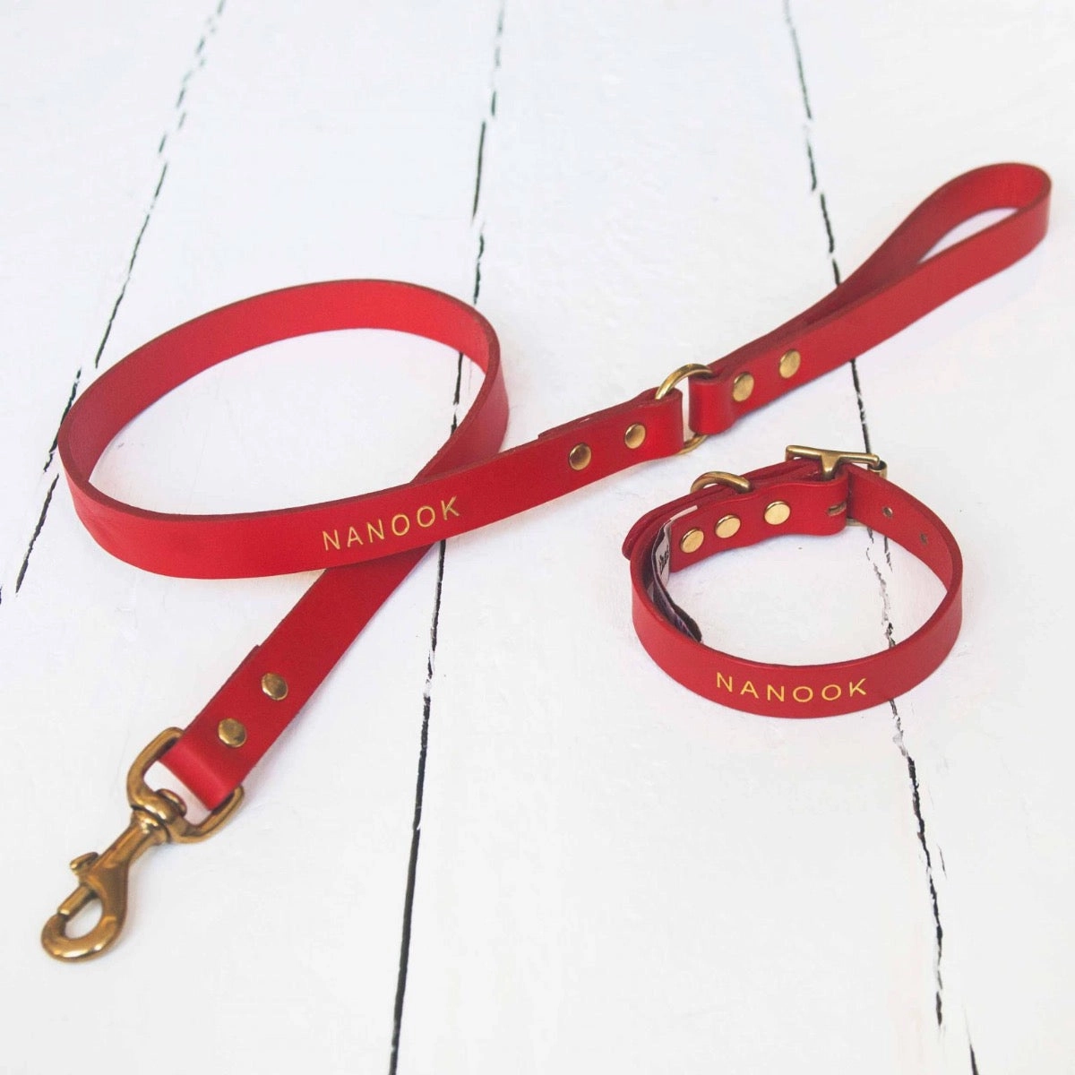 Personalised Named Embossed Leather Dog Leads