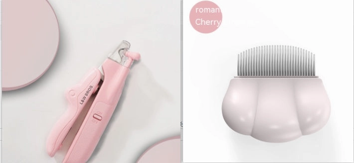 Pet Nail Clippers With LED Light Dogs Cat Nail Scissors Professional Trimmer