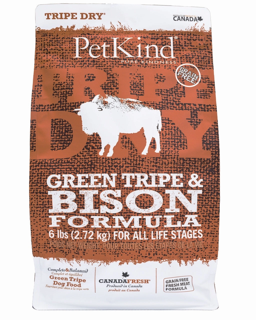 PetKind Tripe Dry Bison 6lb