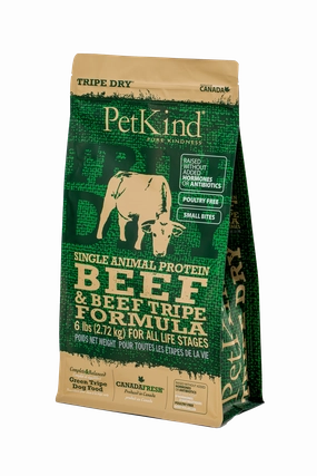 PetKind Tripe Dry Single Protein Beef Small Bites 6lb