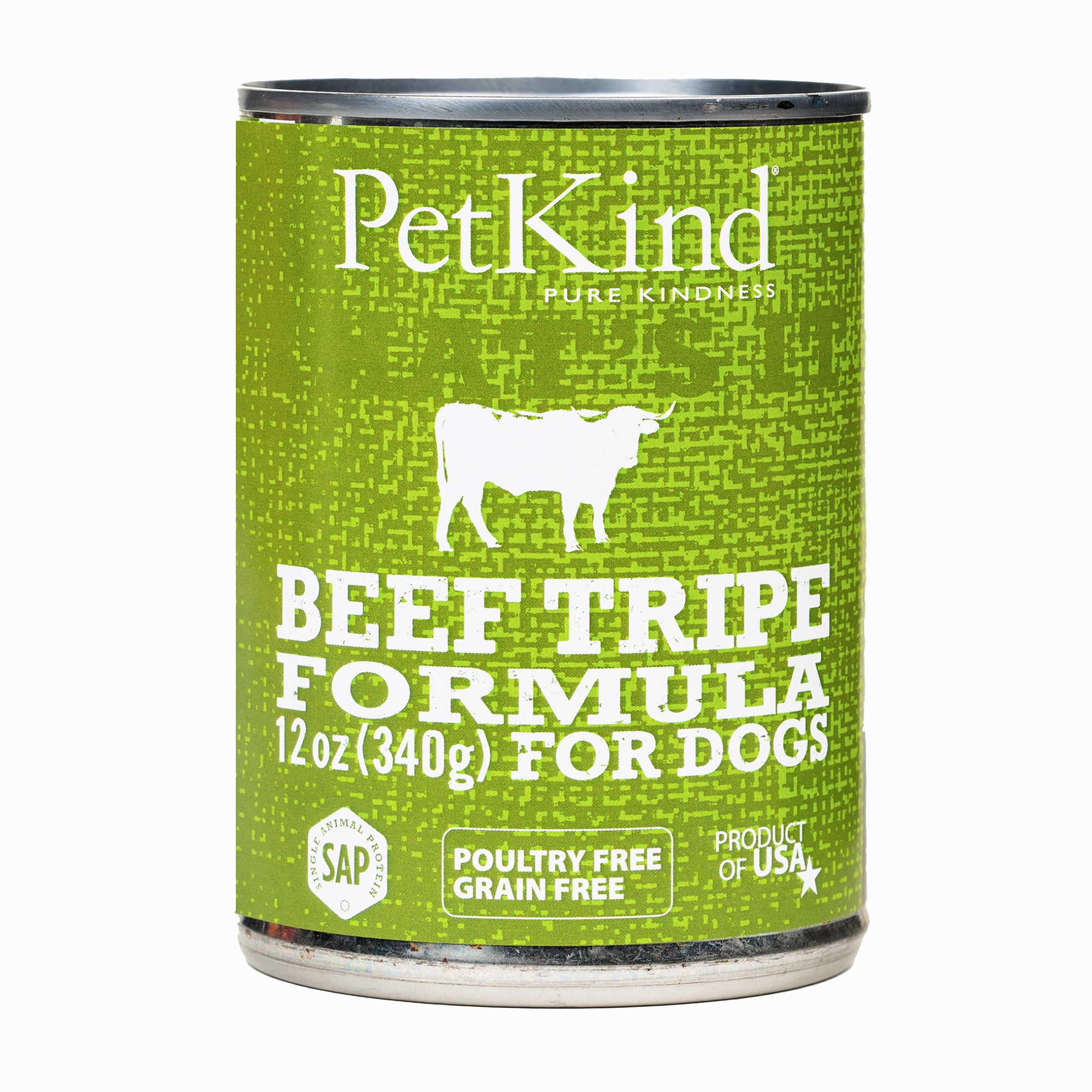 PetKind Wet Dog Food Limited Ingredient Beef 12oz