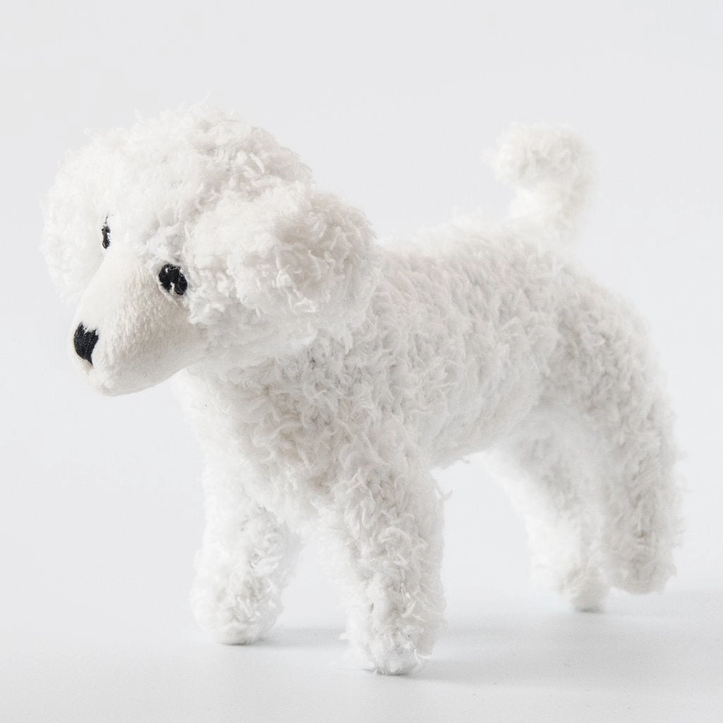 Poodle Knitted Dog Toy