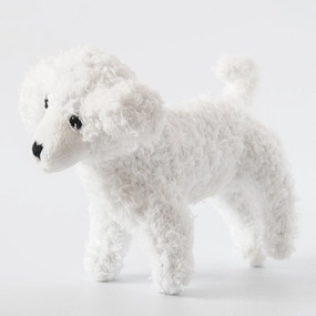 Poodle Knitted Dog Toy
