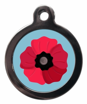 Poppy Dog ID Tag