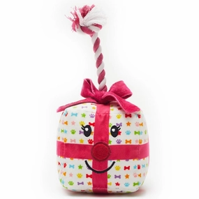 Present Tug Dog Toy