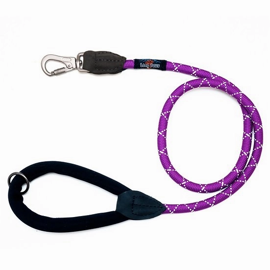 Purple Comfort Collection Padded Dog Collar