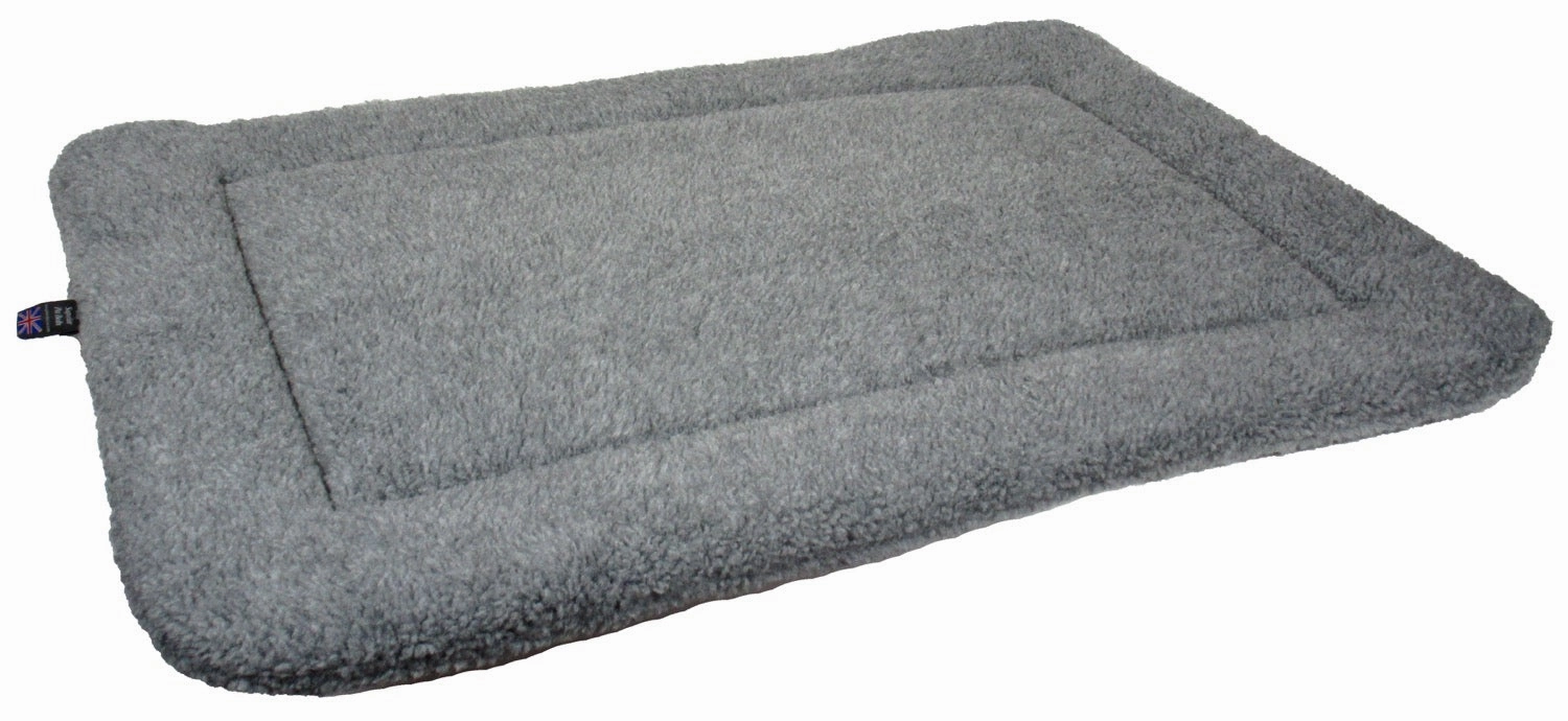 Rectangular Fleece Dog Crate Cushion Pads by Pets and Leisure - Multiple Colours