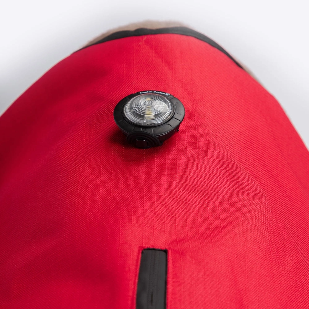 Red 3 in 1 Waterproof Dog Coat by Danish Design