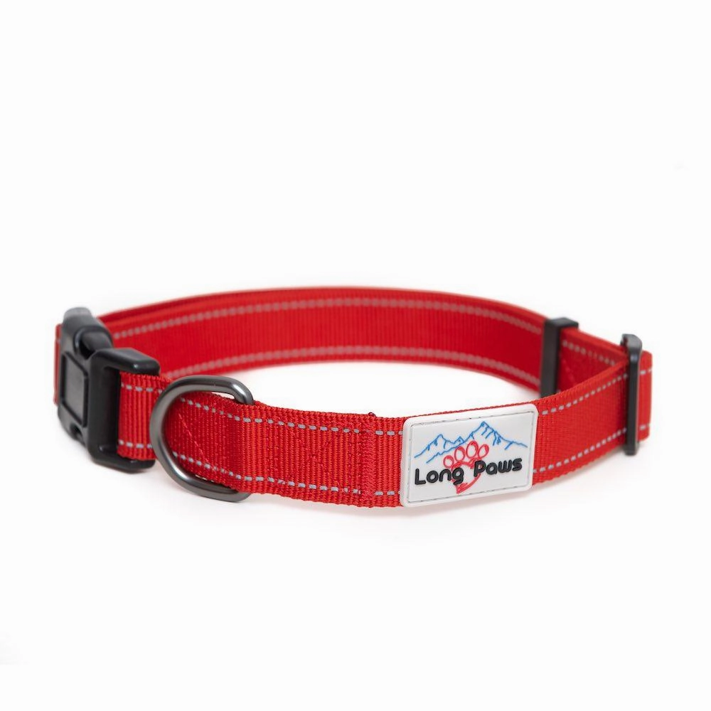 Red Reflective Dog Collar