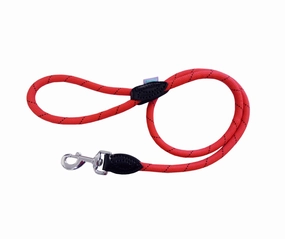 Red Reflective Mountain Rope Trigger Dog Lead by Hem And Boo