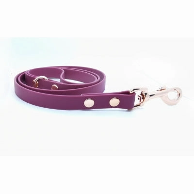 Red Wine Biothane Dog Collar