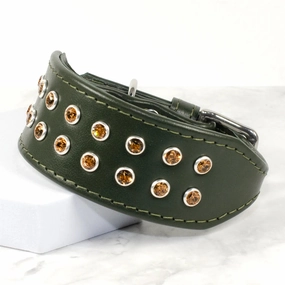 Royal Mile Crystal Italian Greyhound Collar by Petiquette