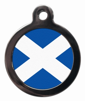Saint Andrews Cross Scotland Dog Tag