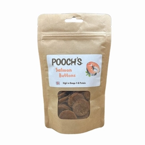 Salmon Buttons Natural Dog Treats