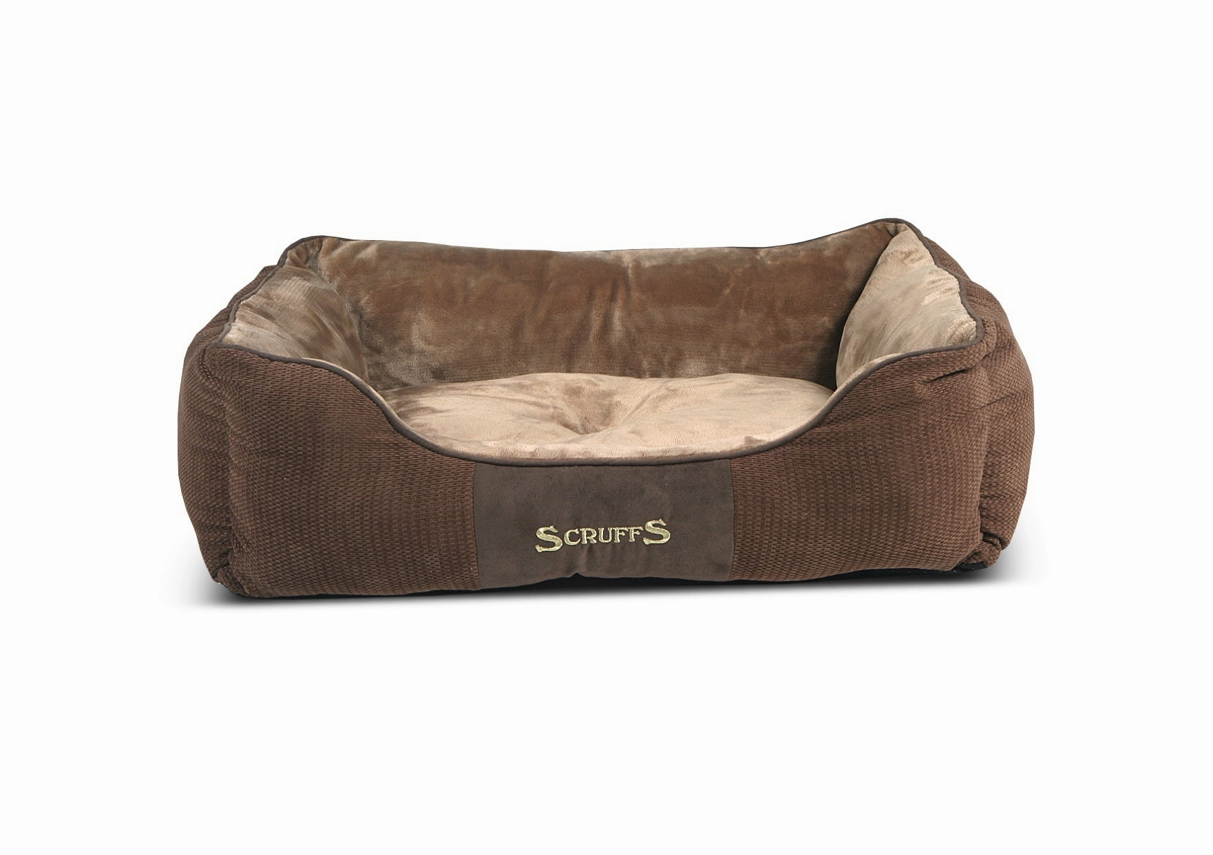 Scruffs Chester Box Bed Chocolate